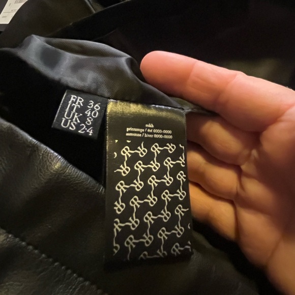 NWT Rokh- Metal Chain Mini Dress- Size 36/ US 2-4 - Picture 10 of 14